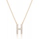 14K Gold Plated Cubic Zirconia Initial Necklace | Letter Dainty Necklaces for Women 14K Gold Plated Cubic Zirconia Initial Necklace | Letter Dainty Necklaces for Women