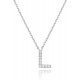 14K Gold Plated Cubic Zirconia Initial Necklace | Letter Dainty Necklaces for Women 14K Gold Plated Cubic Zirconia Initial Necklace | Letter Dainty Necklaces for Women