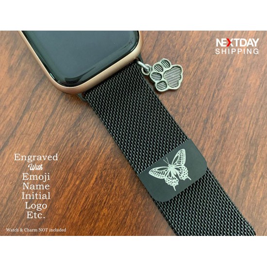 Personalized Watch Strap for Apple Watch  Ultra Series 8 7 SE 6 5 4 3 2 1, 38mm 40mm 42mm 44mm 41mm 45mm 49mm, Custom Watch Band Christmas Gift for Her and Him