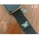 Personalized Watch Strap for Apple Watch  Ultra Series 8 7 SE 6 5 4 3 2 1, 38mm 40mm 42mm 44mm 41mm 45mm 49mm, Custom Watch Band Christmas Gift for Her and Him
