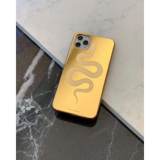 Real Gold Plated iPhone 14 Pro & 14 Pro Max Cases  Custom Metal Luxury Gold Plated iPhone  Case,Gold Protective Cover Bumper for iPhone 13 12 Series