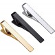 3 Pack Tie Clips for Men, Classic Tie Clip Silver Gold Black Necktie Tie Bar Pinch Clips Suitable for Wedding Anniversary Business