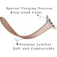 Slim Leather Bands for Apple Watch 38mm 40mm 41mm 42mm 44mm 45mm 49mm, Leather Watch Thin Wristband for iWatch Ultra SE Series 8/7/6/5/4/3/2/1