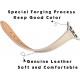 Slim Leather Bands for Apple Watch 38mm 40mm 41mm 42mm 44mm 45mm 49mm, Leather Watch Thin Wristband for iWatch Ultra SE Series 8/7/6/5/4/3/2/1