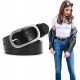 Fashion Womens Genuine Leather Belt, Cowhide Waist Belt with Pin Buckle for Jeans Pants