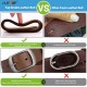 Fashion Womens Genuine Leather Belt, Cowhide Waist Belt with Pin Buckle for Jeans Pants