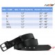 Fashion Womens Genuine Leather Belt, Cowhide Waist Belt with Pin Buckle for Jeans Pants