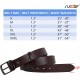 Fashion Womens Genuine Leather Belt, Cowhide Waist Belt with Pin Buckle for Jeans Pants