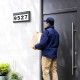 Solar Address Sign Lighted Address Numbers Outdoor Waterproof Illuminated LED Address Plaque House Numbers for Outside Solar Address Sign Lighted Address Numbers Outdoor Waterproof Illuminated LED Address Plaque House Numbers for Outside
