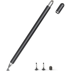 Stylus Pen for Touch Screens, 2-in-1 Tablet Pen, iPad Pen Apple Pen for Apple/iPad/iPhone/Tablets/iOS/Android/Samsung/Microsoft/Surface All Capacitive Touch Screens