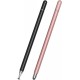 Stylus Pen for Touch Screens, 2-in-1 Tablet Pen, iPad Pen Apple Pen for Apple/iPad/iPhone/Tablets/iOS/Android/Samsung/Microsoft/Surface All Capacitive Touch Screens