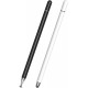 Stylus Pen for Touch Screens, 2-in-1 Tablet Pen, iPad Pen Apple Pen for Apple/iPad/iPhone/Tablets/iOS/Android/Samsung/Microsoft/Surface All Capacitive Touch Screens