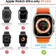 3 Pack Privacy Screen Protector Case for Apple Watch Ultra SE Series 8 7 6 5 4 3 2 1, Anti-Peeping Ultra-Thin Tempered Glass Case Cover for iWatch 49mm 45mm 44mm 41mm 40mm 42mm 3 Pack Privacy Screen Protector Case for Apple Watch Ultra SE Series 8 7 6 5 4 3 2 1, Anti-Peeping Ultra-Thin Tempered Glass Case Cover for iWatch 49mm 45mm 44mm 41mm 40mm 42mm