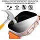 3 Pack Privacy Screen Protector Case for Apple Watch Ultra SE Series 8 7 6 5 4 3 2 1, Anti-Peeping Ultra-Thin Tempered Glass Case Cover for iWatch 49mm 45mm 44mm 41mm 40mm 42mm 3 Pack Privacy Screen Protector Case for Apple Watch Ultra SE Series 8 7 6 5 4 3 2 1, Anti-Peeping Ultra-Thin Tempered Glass Case Cover for iWatch 49mm 45mm 44mm 41mm 40mm 42mm