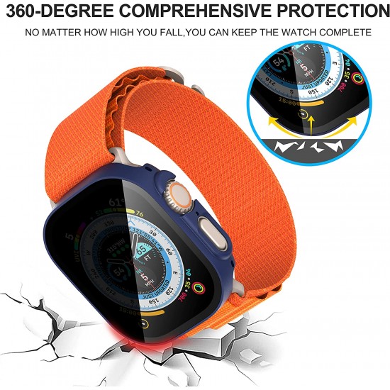 3 Pack Privacy Screen Protector Case for Apple Watch Ultra SE Series 8 7 6 5 4 3 2 1, Anti-Peeping Ultra-Thin Tempered Glass Case Cover for iWatch 49mm 45mm 44mm 41mm 40mm 42mm 3 Pack Privacy Screen Protector Case for Apple Watch Ultra SE Series 8 7 6 5 4 3 2 1, Anti-Peeping Ultra-Thin Tempered Glass Case Cover for iWatch 49mm 45mm 44mm 41mm 40mm 42mm