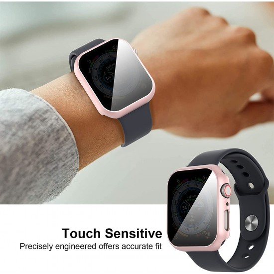3 Pack Privacy Screen Protector Case for Apple Watch Ultra SE Series 8 7 6 5 4 3 2 1, Anti-Peeping Ultra-Thin Tempered Glass Case Cover for iWatch 49mm 45mm 44mm 41mm 40mm 42mm 3 Pack Privacy Screen Protector Case for Apple Watch Ultra SE Series 8 7 6 5 4 3 2 1, Anti-Peeping Ultra-Thin Tempered Glass Case Cover for iWatch 49mm 45mm 44mm 41mm 40mm 42mm