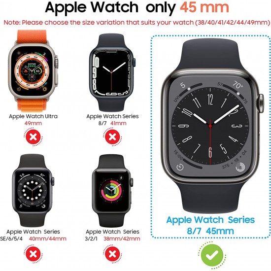 3 Pack Privacy Screen Protector Case for Apple Watch Ultra SE Series 8 7 6 5 4 3 2 1, Anti-Peeping Ultra-Thin Tempered Glass Case Cover for iWatch 49mm 45mm 44mm 41mm 40mm 42mm 3 Pack Privacy Screen Protector Case for Apple Watch Ultra SE Series 8 7 6 5 4 3 2 1, Anti-Peeping Ultra-Thin Tempered Glass Case Cover for iWatch 49mm 45mm 44mm 41mm 40mm 42mm