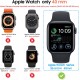 3 Pack Privacy Screen Protector Case for Apple Watch Ultra SE Series 8 7 6 5 4 3 2 1, Anti-Peeping Ultra-Thin Tempered Glass Case Cover for iWatch 49mm 45mm 44mm 41mm 40mm 42mm 3 Pack Privacy Screen Protector Case for Apple Watch Ultra SE Series 8 7 6 5 4 3 2 1, Anti-Peeping Ultra-Thin Tempered Glass Case Cover for iWatch 49mm 45mm 44mm 41mm 40mm 42mm
