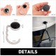 Foldable Purse Hook Floding Handbag Hanger Bling Rhinestone Bag Holder for Table Desk