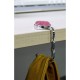 Foldable Purse Hook Floding Handbag Hanger Bling Rhinestone Bag Holder for Table Desk