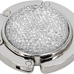 Foldable Purse Hook Floding Handbag Hanger Bling Rhinestone Bag Holder for Table Desk Foldable Purse Hook Floding Handbag Hanger Bling Rhinestone Bag Holder for Table Desk