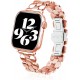 Watch Band 41mm 40mm 38mm 45mm 44mm 42mm 49mm for Women,Cute Stainless Steel Metal iWatch Band for iWatch Series SE/SE2/8/7/6/5/4/3/2/1,Pretty Shiny Look