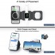 3 in 1 Wireless Charger for iPhone Magnetic Foldable 3 in 1 Charging Station Travel Charger for Multple Devices for iPhone 14/13/12 Series,AirPods 3/2/Pro Apple Watch 3 in 1 Wireless Charger for iPhone Magnetic Foldable 3 in 1 Charging Station Travel Charger for Multple Devices for iPhone 14/13/12 Series,AirPods 3/2/Pro Apple Watch