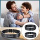 Men's Bracelet Band Stainless Steel Link Bracelet Personalized Engraved DAD Gift for Men DAD Father