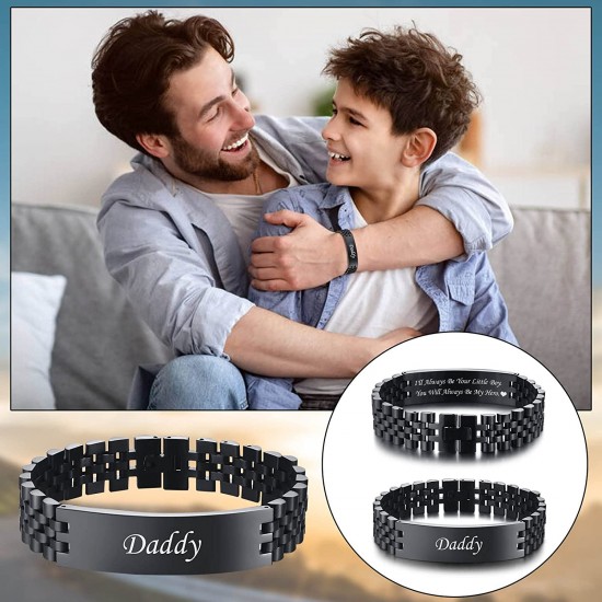 TO MY SON Bracelet Bangle Mens Braided Leather From Gift,n Love Jewelry Dad  J7S6 $7.77 - PicClick AU