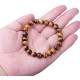 Natural 8mm Beaded Bracelet Gorgeous Semi-Precious Gemstones Healing Crystal Stretch Wristband Unisex