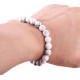 Natural 8mm Beaded Bracelet Gorgeous Semi-Precious Gemstones Healing Crystal Stretch Wristband Unisex