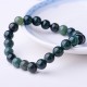 Natural 8mm Beaded Bracelet Gorgeous Semi-Precious Gemstones Healing Crystal Stretch Wristband Unisex