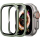 2 Pack Screen Protector for Apple Watch Ultra 49mm,9H Tempered Glass Titanium Alloy Frame 2 Pack Screen Protector for Apple Watch Ultra 49mm,9H Tempered Glass Titanium Alloy Frame