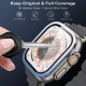 2 Pack Screen Protector for Apple Watch Ultra 49mm,9H Tempered Glass Titanium Alloy Frame 2 Pack Screen Protector for Apple Watch Ultra 49mm,9H Tempered Glass Titanium Alloy Frame