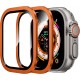 2 Pack Screen Protector for Apple Watch Ultra 49mm,9H Tempered Glass Titanium Alloy Frame 2 Pack Screen Protector for Apple Watch Ultra 49mm,9H Tempered Glass Titanium Alloy Frame