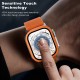 2 Pack Screen Protector for Apple Watch Ultra 49mm,9H Tempered Glass Titanium Alloy Frame 2 Pack Screen Protector for Apple Watch Ultra 49mm,9H Tempered Glass Titanium Alloy Frame