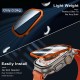 2 Pack Screen Protector for Apple Watch Ultra 49mm,9H Tempered Glass Titanium Alloy Frame 2 Pack Screen Protector for Apple Watch Ultra 49mm,9H Tempered Glass Titanium Alloy Frame