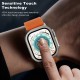 2 Pack Screen Protector for Apple Watch Ultra 49mm,9H Tempered Glass Titanium Alloy Frame 2 Pack Screen Protector for Apple Watch Ultra 49mm,9H Tempered Glass Titanium Alloy Frame