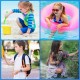 Waterproof Air Tag Bracelet for Kids(2 Pack), Soft Silicone Air Tag Hidden Wristband Kids, Lightweight GPS Tracker Compatible with Apple AirTag Watch Band for Child