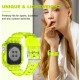 Crystal Clear Watch Bands for Apple Watch Series 8 7 6 5 4 3 2 1 SE 45mm 44mm 42mm 41mm 40mm 38mm with Bumper Case for Men Women