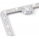 Bling License Plate Frame for Women,2 Pack Premium Stainless Steel Rhinestone License Plate Holder,Handmade Glitter Crystal Diamond Lincense Plate Cover for Girl Bling License Plate Frame for Women,2 Pack Premium Stainless Steel Rhinestone License Plate Holder,Handmade Glitter Crystal Diamond Lincense Plate Cover for Girl