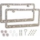 Bling License Plate Frame for Women,2 Pack Premium Stainless Steel Rhinestone License Plate Holder,Handmade Glitter Crystal Diamond Lincense Plate Cover for Girl Bling License Plate Frame for Women,2 Pack Premium Stainless Steel Rhinestone License Plate Holder,Handmade Glitter Crystal Diamond Lincense Plate Cover for Girl