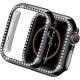 Bling Watch Case for Apple Watch 38mm 40mm 41mm 42mm 44mm 45mm Bling Crystal Diamonds Rhinestone Bumper Cover for Women Girl, Hard PC Protective Frame for iWatch Series 8/7 /6/5/4/3/2/1/SE Bling Watch Case for Apple Watch 38mm 40mm 41mm 42mm 44mm 45mm Bling Crystal Diamonds Rhinestone Bumper Cover for Women Girl, Hard PC Protective Frame for iWatch Series 8/7 /6/5/4/3/2/1/SE
