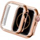 Bling Watch Case for Apple Watch 38mm 40mm 41mm 42mm 44mm 45mm Bling Crystal Diamonds Rhinestone Bumper Cover for Women Girl, Hard PC Protective Frame for iWatch Series 8/7 /6/5/4/3/2/1/SE Bling Watch Case for Apple Watch 38mm 40mm 41mm 42mm 44mm 45mm Bling Crystal Diamonds Rhinestone Bumper Cover for Women Girl, Hard PC Protective Frame for iWatch Series 8/7 /6/5/4/3/2/1/SE