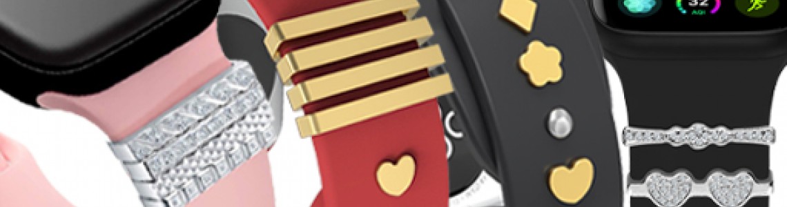 Watch band charms for Apple Watch