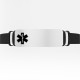 Personalized Medical Alert Bracelet for Women,Free Engraving Name Identification Wristband Custom Strap ID Bracelet for Men. 
