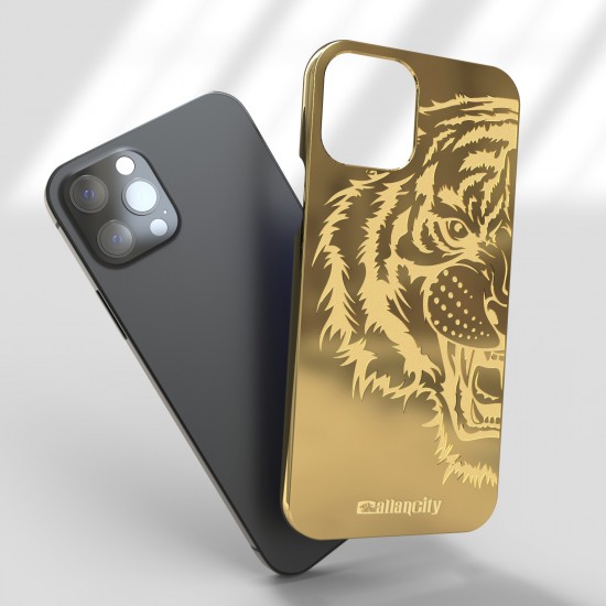 Callancity Hot Sale New Custom Logo Metal Protective Phone Case For iPhone 13 /13 Pro Max Shockproof Mobile Phone Cover