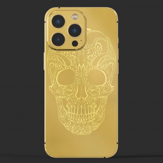 Luxury 24K Gold Plated Custom Housing For iPhone 12 Pro /Pro Max