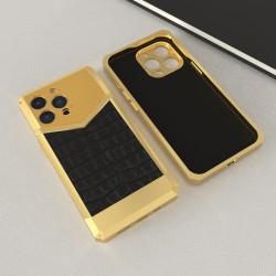 Callancity Custom Design Logo 24kt Gold Plated Phone Case Protective Cover Compatible For iphone 13 pro max 15 pro max Callancity Custom Design Logo 24kt Gold Plated Phone Case Protective Cover Compatible For iphone 13 pro max 15 pro max