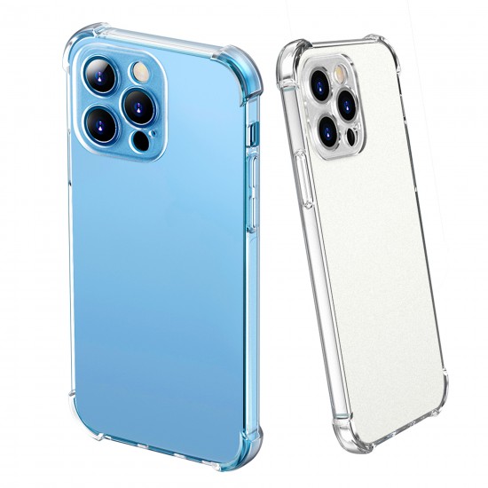 Callancity Duskproof TPU Protector Shockproof Bumper Transparent Clear Phone Case for iPhone 13Mini/13/13Pro/13ProMax Callancity Duskproof TPU Protector Shockproof Bumper Transparent Clear Phone Case for iPhone 13Mini/13/13Pro/13ProMax